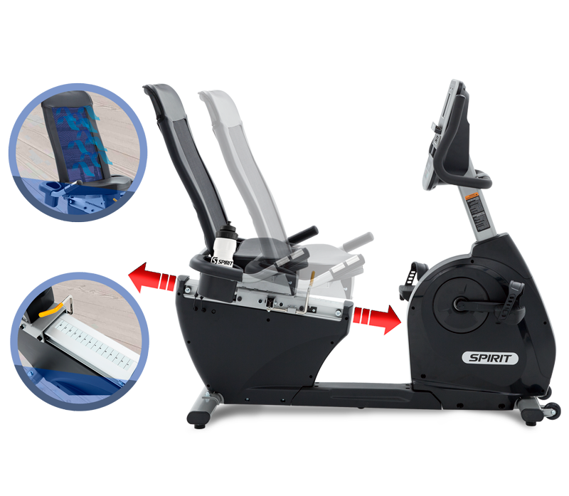 Велотренажер Spirit  XBR55