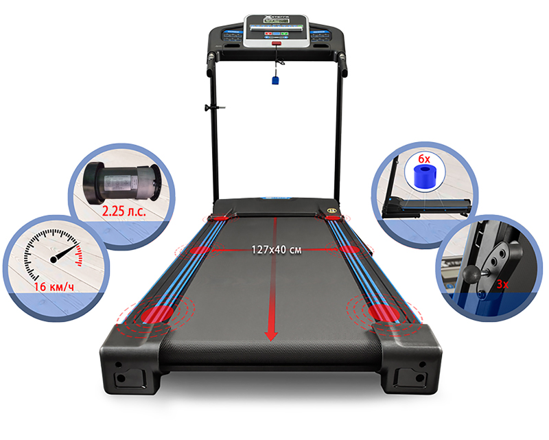 Беговая дорожка Xterra TR150