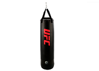UFC Боксерский мешок 45 кг черный без наполнителя