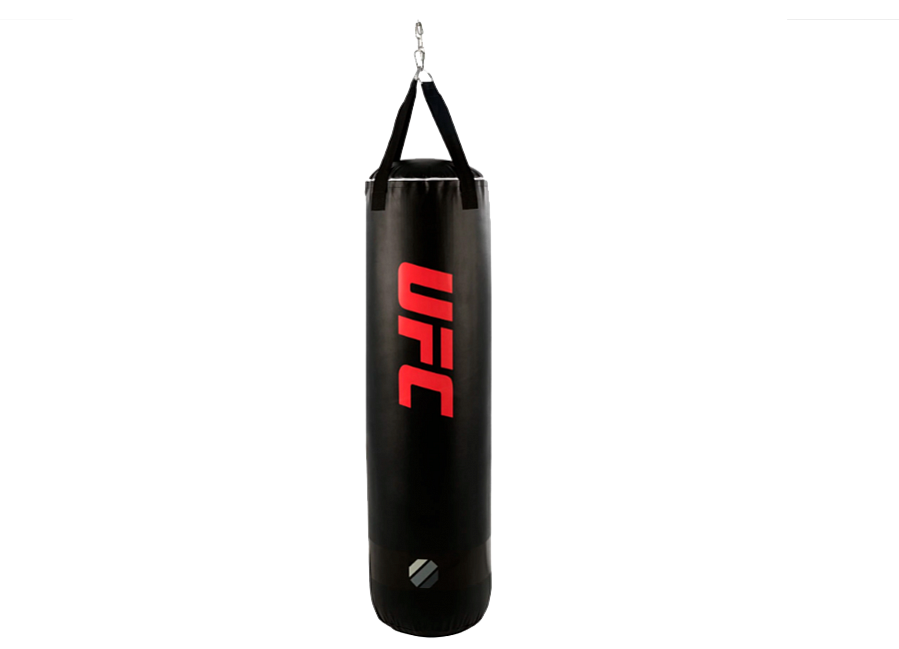 UFC Боксерский мешок 45 кг черный без наполнителя